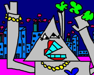 Illustration for article titled 90 Visions of Future in MS Paint are Terrifying, Insane